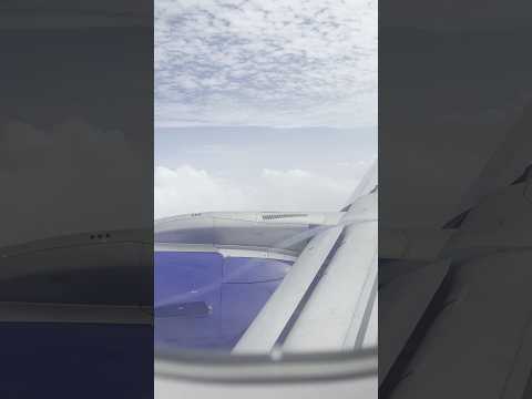 Beautiful Airflow Vortex Forming Over the Wing of an Indigo Airbus A320 NEO #indigo #india #aviation
