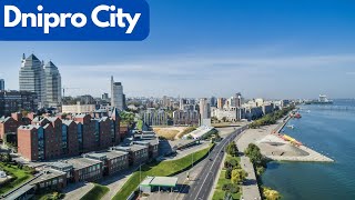 Dnipro City Like Never Before: Aerial Views in 4K