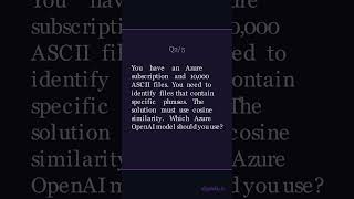 Q2 - AI-102 | Azure OpenAI Choice #microsoftcertification #azurecertification