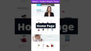 Mimart   Fashion Shopify Theme #shorts #shopify