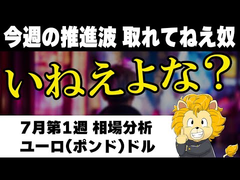 【FX チャート】今週の推進波取れたよな？