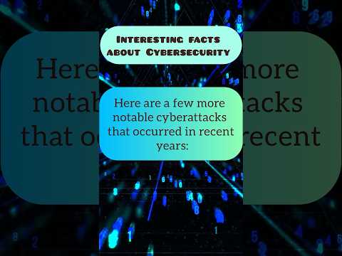Interesting facts: few notable cyberattacks that occurred in recent years #viral #cybersecurity
