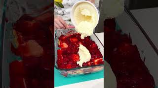 Easy strawberry dessert #recipe #easyrecipe #dessert #strawberry