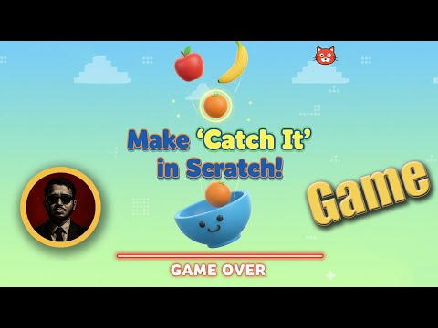 Catch it game | Scratch Project | How to make game in scratch #scratch #game