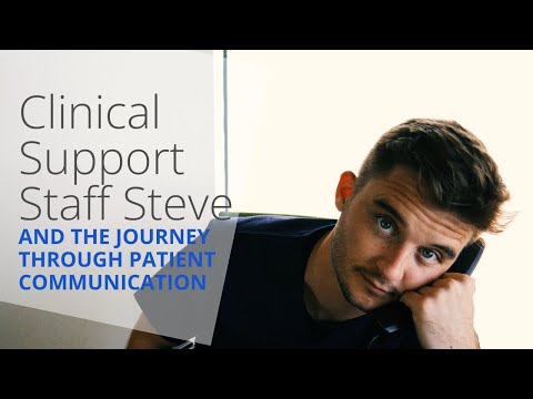 Clinical Support Staff Steve [NEW VIDEO AVAILABLE - click top right of video]