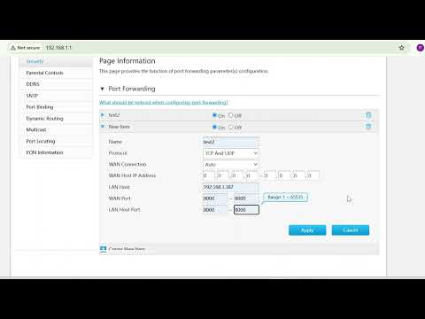 Live Port Forwarding Example with VB.NET Project - Public Access Tutorial All Programing language
