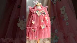 pink fairy frock | princess dress for baby girl #frockforbabygirl #babygirldress  #فستان  #فساتين
