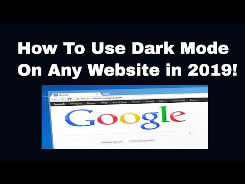 How to Make Any Website Dark Mode Google Chrome