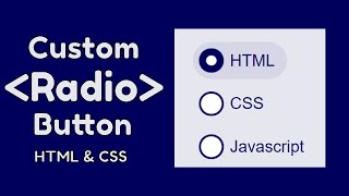 Radio Button CSS