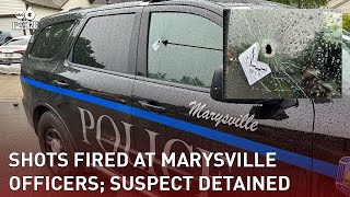 Shots fired at Ohio officers; suspect hospitalized following pursuit
