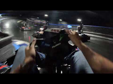 Supercharged Karting Crash