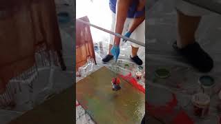 Pendulum painting