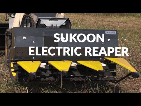 Sukoon Electric Tractor Reaper | Haldhar 750 Microtrac