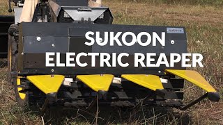 Sukoon Electric Tractor Reaper | Haldhar 750 Microtrac
