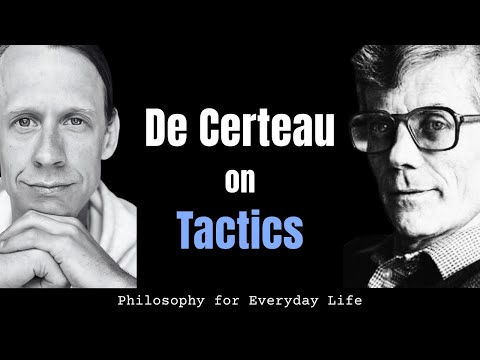De Certeau on Strategy and Tactics (The Practice of Everday Life chs. 1-3) (live stream)