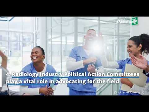 How can radiology professionals effectively influence healthcare legislation and policy?