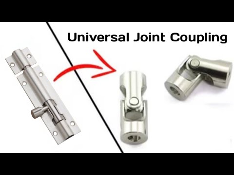 How to Make Universal Joint Coupling – Simple DIY Metal Craft Project | A to Z DIY Maker