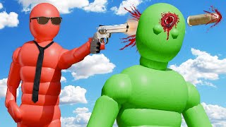 Dynaming AI Fighting Each Other in NPC Wars with Active Ragdoll Physics