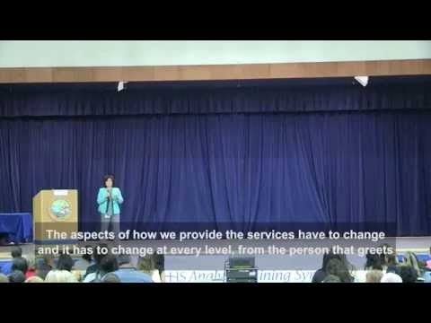 Customer Service by Juney Lee at CHHS Analyst Training Symposium (June, 2014)