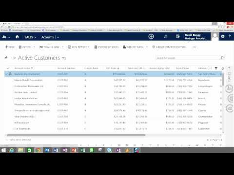 CRMFD Centralized Database