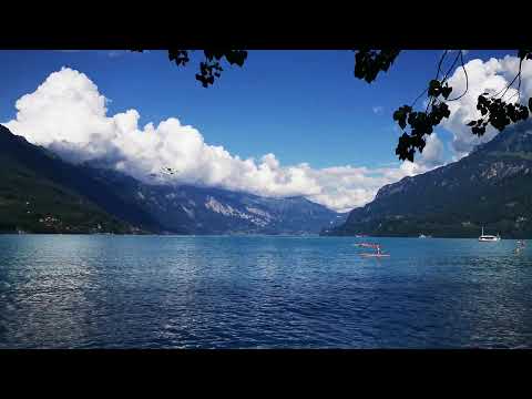 الطيارة البحيرية😅 Interlaken Switzerland 🇨🇭 إنترلاكن   سويسرا