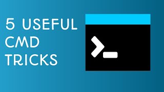 5 Useful CMD commands to Impress your Friends | CMD Tricks..