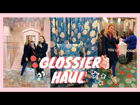 GLOSSIER HAUL - LONDON'S POP UP STORE💗