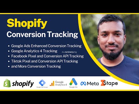Shopify Convesion Tracking for Google Analytics 4, Google Ads, and, Facebook Pixel Conversion.