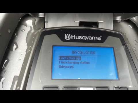 Husqvarna Automower - Playing with the settings