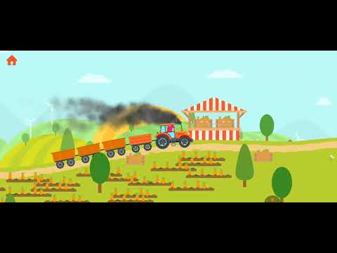 Tractor playing 😉 short video