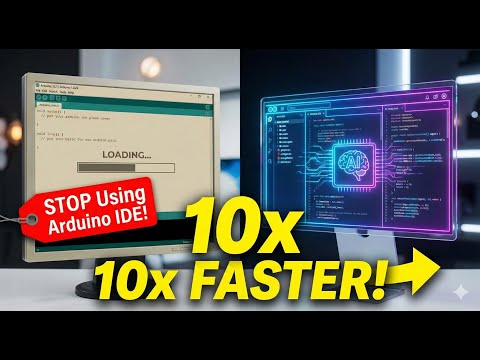 STOP Using Arduino IDE! This New IDE Is 10x Faster & Smarter!