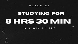 Studying for 8hrs 30 minutes 🧿✨#studymotivation #viral #study #longstudysession 
