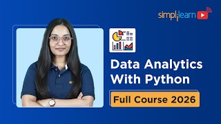 Data Analytics With Python Full Course 2026 [FREE] | Python Data Analytics Tutorial | Simplilearn
