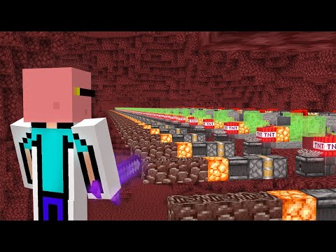 Why I'm making 100 NETHERITE Mining Machines in this Lifesteal SMP