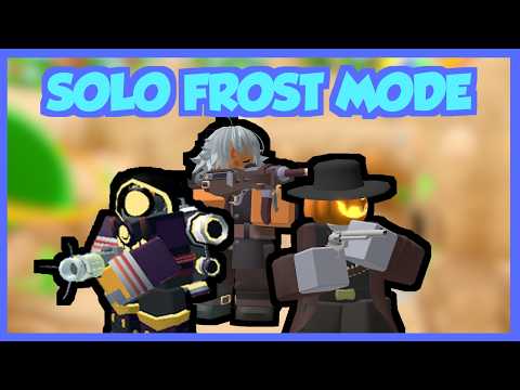SOLO FROST MODE TRIUMPH WITH ACCELERATOR AND ENGINEER | Tower Defense Simulator