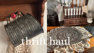  December Thrift haul 