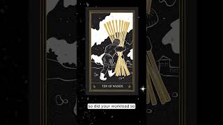 Ten Of Wands | General Meaning | Learn Tarot  #learntarot #tarot #tarotteacher