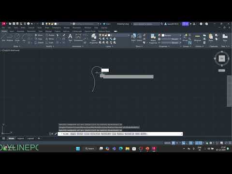 AutoCAD Tutorial for Beginners -DRAW TOOLBAR (POLYLINE COMMAND )