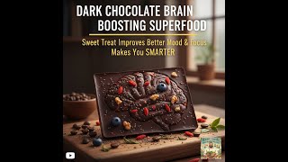 Why Dark Chocolate Makes You Smarter & Happier 🧠🍫
