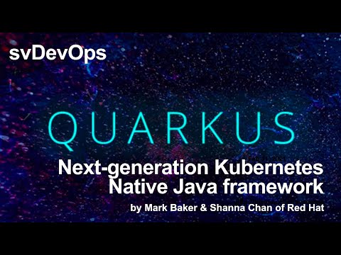 Quarkus - A next-generation Kubernetes Native Java framework