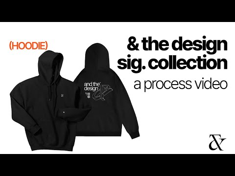 Designing a merch collection: & the design sig. collection