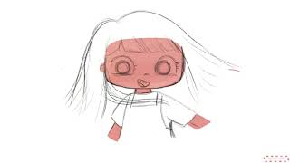 رسم شخصية كرتونية في برنامج بروكرييت |  Draw cartoon character in procreate