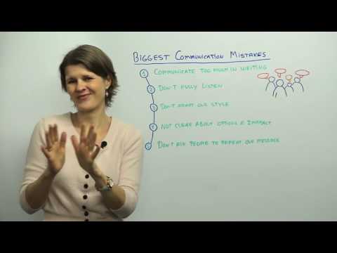 Biggest Communication Mistakes