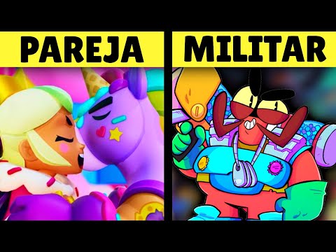 A QUE SE DEDICA CADA BRAWLER? | PARTE 2 | 2025 | FAMILIAS y LORE de los BRAWLERS