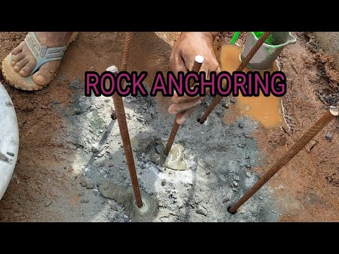 ROCK ANCHORING_FOUNDATION | WHAT IS STONE ANCHORING | CIVIL SITE WORK