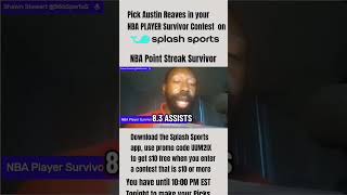Free NBA Player Survivor Pick: Austin Reaves #lakers #nba #shorts #freenbapick