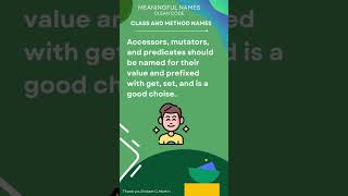 CLASS AND METHOD NAMES |  Agile Software Craftsmanship  | Meaningful Names | Clean Code Part-11