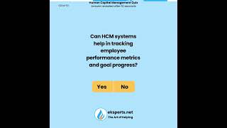 HCM systems help tracking employee performance metrics and goal progress  #humancapitalmanagement