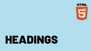 How to create headings in HTML? Web Development Tutorial - HTML 5 Tutorial