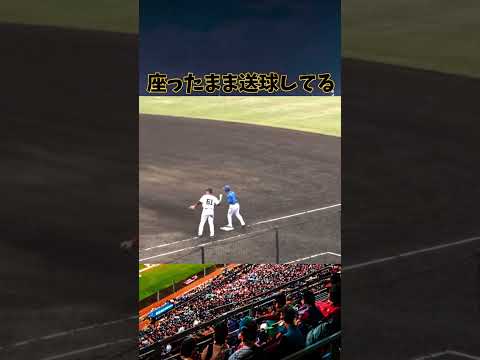 相変わらず座って投げるよね　#プロ野球 #野球ネタ #ハイライト #ジャイアンツ